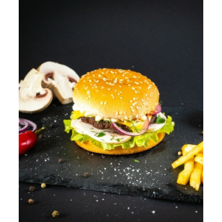 Бургер с грибами